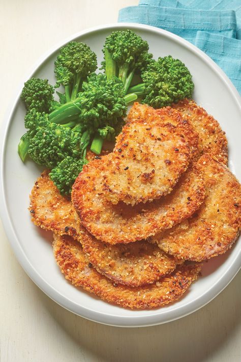 Cutlets of any kind are crunchy
comfort and ham cutlets are
no exception, especially zhuzhed
up with everything bagel
seasoning. Everything Bagel Seasoning, Grilled Ham, Bagel Seasoning, One Dish Dinners, Sliced Ham, Dinner Side Dishes, Potato Cakes, Dinner Sides, Bacon Recipes