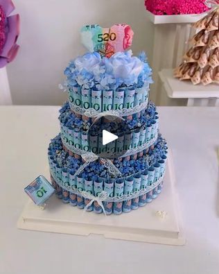 2.3M views · 11K reactions | Making a Money Cake 🤑💸 | Making a Money Cake 🤑💸 | By Creative Bee | Facebook Money Cake Ideas Dollar Bills Birthdays, Money Cakes Birthday, How To Make A Money Cake, Money Birthday Cake For Men, Money Cake Ideas For Men, Money Cake Diy, Money Cake Ideas Dollar Bills, Money Cake Birthday, Money Cake Ideas