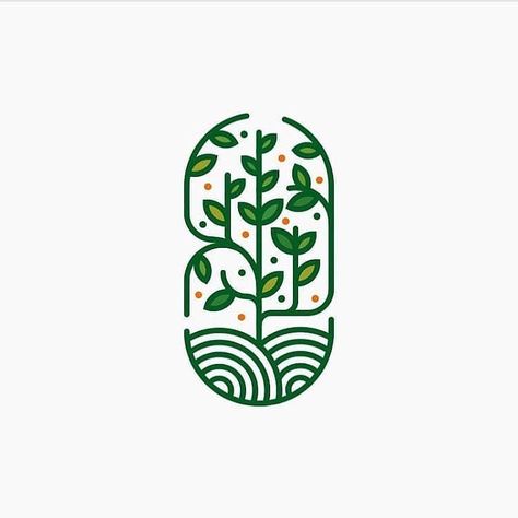 ✅ Follow @logovoice for more! 🌟 Plant 🌱 Logo Design by @dedyshon 🤗 Do you dig this geometric style? Let us know in the comments below! ❤️… Herbal Tea Logo Design, Plant Logo Design Branding, Eco Logo Design Branding, Plant Logo Ideas, Leaf Logo Design Ideas, Logo Herbal, Earth Logo Design, Herbal Logo Design, Tea Logo Design