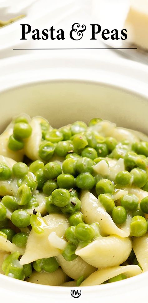 Pasta And Peas, Pasta Peas, Italian Pasta Recipe, Pasta With Peas, Quick Pasta, Healthy Weeknight Meals, Italian Pasta Recipes, Best Pasta Recipes, Pea Recipes