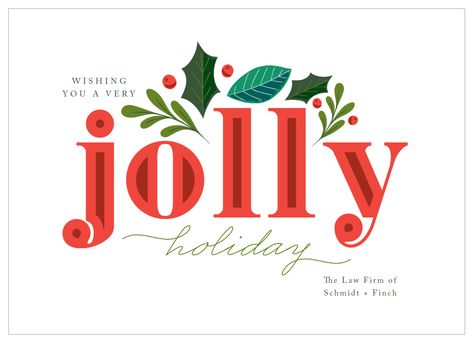 Our Jolly Mistletoe Corporate Holiday Cards are the perfect way to show your appreciation for clients and employees alike! Christmas Logo Design Graphics, Happy Holidays Design, Christmas Invite Design, Christmas Card Typography, Modern Christmas Graphic Design, Corporate Christmas Card Design, Christmas Cards Design Graphics, Christmas Graphic Design Inspiration, Holiday Email Design