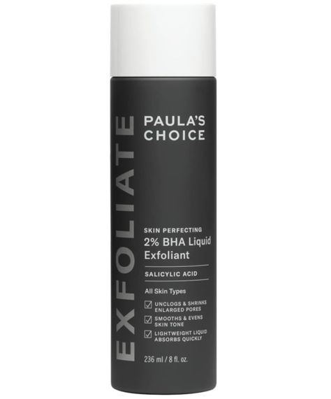 Bha Liquid Exfoliant, Liquid Exfoliant, Eyelash Conditioner, Facial Cleansing Device, Paula's Choice, Paulas Choice, Facial Exfoliator, Enlarged Pores, How To Exfoliate Skin