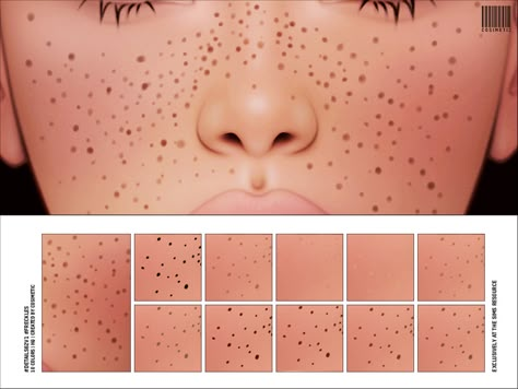 Sims 4 Skin Details Freckles, Ts4 Cc Skin Overlays Maxis Match, Sims 4 Tsr, Sims 4 Cas Mods, Makeup Cc, The Sims 4 Pc, Sims 4 Cc Makeup, Sims 4 Cc Skin, Sims 4 Teen