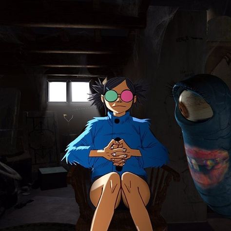 ❗❗ITS HAPPENING❗❗TONIGHT❗❗🎉🎉 #HUMANZ Gorillaz Noodle Phase 4, Saturnz Barz Noodle, Noodle Saturn Barz, Noodle Gorillaz Costume, Saturnz Barz, Fad Gadget, Noodle Gorillaz, Gorillaz Band, Character Challenge