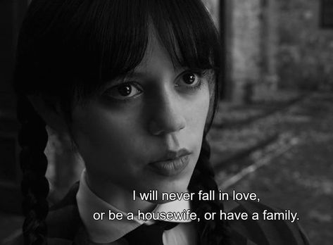 wednesday addams, netflix, screenshot, black and white, wednesday, jenna ortega, goth Wednesday Adams Quotes 2022, Wednesday Netflix Series Quotes, Wednesday Captions Instagram, Wednesday Addams Quotes 2022, Wednesday Series Quotes, Addams Quotes, Wednesday Addams Tattoo, Book Nerd Humor, Inspirationa Quotes