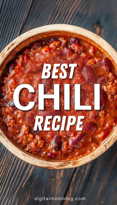 A warm bowl of easy Instant Pot chili ready for serving. Ip Chili Recipe, Instapot Chilli Recipe Easy, Instapot Chili Recipe, Instant Pot Chili Recipes, Pot Chili Recipes, Chilli Recipe Crockpot, Chili With Stew Meat, Easy Instant Pot Chili, Chili Instant Pot