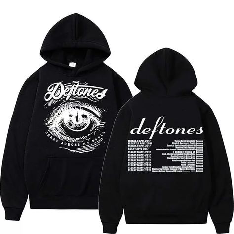 Deftones Merch, Deftones Diamond Eyes, Around The Fur, Best Online Clothing Stores, Hip Hop Sweatshirts, Black White Yellow, Diamond Eyes, Pink Hoodie, Online Clothing Stores