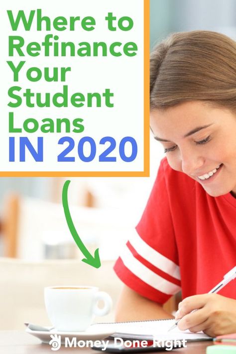 If you have student loans, you may have heard how you can refinance your loans with a new lender to potentially lower your payment & save thousands of dollars on interest. It’s a great idea, but it can be difficult to know where to start. So we're here to help! Check out the best student loans refinancing options for 2020! Loan Payoff, Loan Money, Paying Off Student Loans, Credit Debt, Student Loan Forgiveness, Loan Forgiveness, College Money, Buying A House, Debt Relief