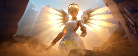 New 'Overwatch' Cinematic Trailer Overwatch Mercy, Claire Boucher, Overwatch Wallpapers, 2560x1440 Wallpaper, Mercy Overwatch, Cinematic Trailer, Overwatch 2, Blizzard Entertainment, Pc Games