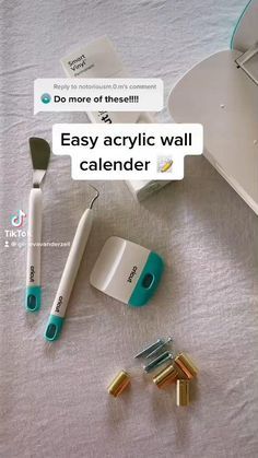 Wall Calender, Vinyle Cricut, Circuit Crafts, Idee Cricut, Cricut Explore Projects, Projets Cricut, Instruções Origami, Maker Project, Astuces Diy