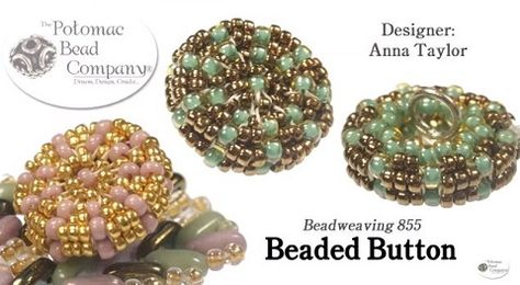 Diy Jewelry Making Tutorials, Jewellery Shops, Diy Buttons, Seed Bead Tutorial, Jewelry Making Project, Earring Tutorial, Button Jewelry, Jewelry Making Tutorials, Kundan Jewellery