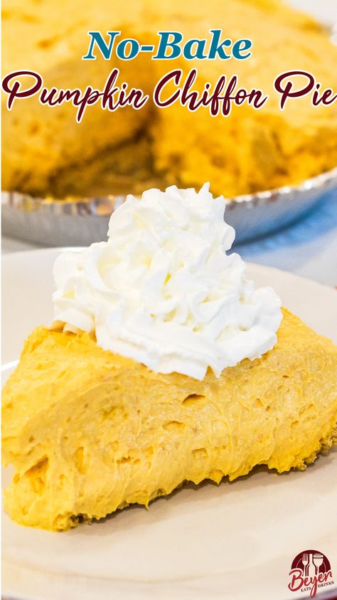 Elevate your holiday dessert game with this dreamy Pumpkin Chiffon Pie! Light, airy, and perfectly spiced, this no-bake pie is a delightful twist on a classic pumpkin pie. With a smooth pumpkin filling and a fluffy whipped topping, it’s the perfect dessert for any fall occasion. 🍂✨ Get the full recipe and step-by-step instructions on the blog now!

#PumpkinPie #ThanksgivingDesserts #HolidayBaking #NoBakeDessert #FallRecipes #PumpkinLovers Pumpkin Chiffon Pie Recipe, Chiffon Pie Recipe, Keri Recipes, Pumpkin Chiffon, Pumpkin Chiffon Pie, Frozen Pumpkin Pie, Pumpkin Pie Ideas, Chiffon Pie, Dessert No Bake