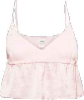 Aritzia lover camisole Light Pink Top, Light Pink Tops, Pink Top, Pink Tops, Mochi, Light Pink, Satin, Pink, Closet