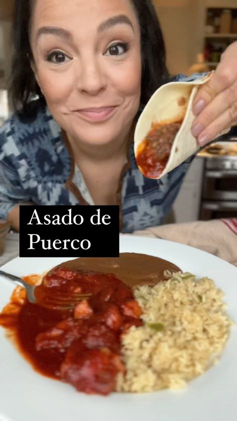 🔅♨️Click here for recipe: ♨️Asado De Puerco Send this to a friend by clicking on the paper airplane! Asado de Puerco ingredients: 2.5… | Instagram Onion Fried, Easy Mexican Recipes, Mexican Oregano, Thyme Salt, Boneless Pork Chops, Easy Mexican, Mexican Food Recipes Easy, Paper Airplane, Boneless Pork