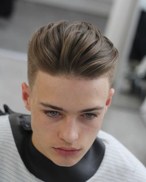 12 Coolest New Men's Hairstyles For 2020 – LIFESTYLE BY PS New Men Hairstyles, Mens Medium Length Hairstyles, Hair Cuts 2017, Side Part Hairstyles, Mens Hairstyles Medium, Mens Hair Trends, Slick Back, Kids Hair Cuts, Slicked Back Hair