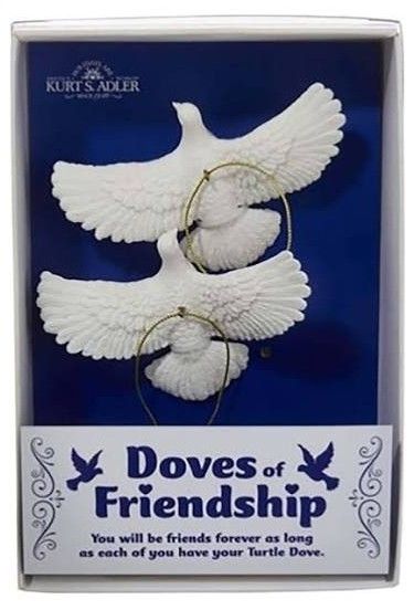 Tree Dazzler, Home Alone 2, Dove Ornament, Home Alone Christmas, Turtle Doves, Dove Ornaments, Bestest Friend Quotes, Turtle Dove, Friendship Symbols