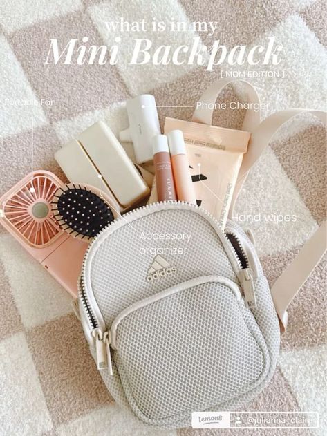 Emoji Combinations, Backpack Handbag, Handbag Essentials, Trumpet Sleeve, Mini Makeup, Favorite Handbags, Oxford Heels, Portable Fan, Travel Workout