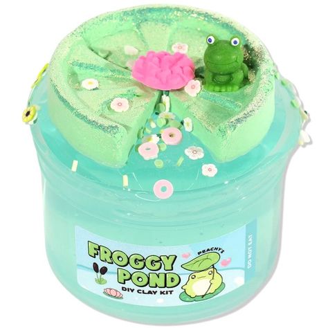 Peachybbies Slime, Slime Collection, Slime Kits, Pretty Slime, Kawaii App, Slimy Slime, Glossy Slime, Xmas Shopping, Diy Pond