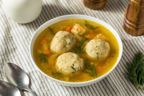 Matzo Ball Soup Recipe, Matzo Ball, Matzo Ball Soup, Matzoh Ball, Fine Cooking, Jewish Recipes, Passover, Soup Recipe, Matzo