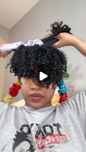 Justice🧸 on Instagram: "I hope i didnt post this before but heres me stretching my curls :p  #hair #hairstyle #afrohair #afro #haircare #hairproducts #naturalhair #curlyhair #coilyhair" 4c Edges Tutorial, Afro Curls Hairstyles, Cute Puff Hairstyles Natural Hair, Curly Rubber Band Hairstyles, Afro Puff Hairstyles 4c Natural Hair, Cute 3c Hairstyles, Afro Hair Updo, 4c Defined Curls, Afro Puff Hairstyles Black Women