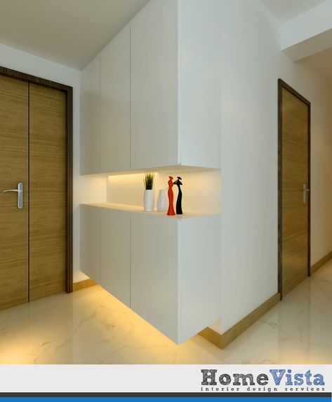 Exposed Lighting, Shoe Cabinet Design, Entry Cabinet, Shoes Cabinet, Interior Design Institute, Interior Design Singapore, Home Entrance Decor, French Doors Interior, Living Room Storage