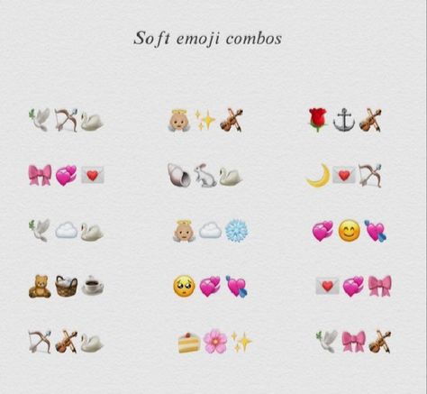 Barbie Emoji Combo, Asthetic Emojis For Instagram Story, Love Emoji Combo, Emojis For Friends, Birthday Emoji Combination, Whatsapp Description Ideas, Best Friend Emojis, Good Apps For Iphone, Cute Emoji Combinations