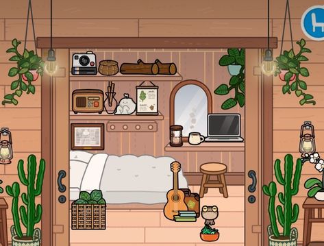 Aesthetic Small Bedroom, Fall Room Ideas, How To Draw Abs, Mansion Living, Music Bedroom, Toka Boka, Free House Design, Adorable Homes Game, Create Your Own World