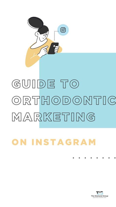 Instagram is a powerful social media platform for businesses, especially orthodontists. With over 800M users, Instagram provides an AMAZING opportunity to connect with current & future patients. So, we've created a guide | The Diamond Group | Digital Marketing Agency | Helping businesses grow their digital footprint | #socialmediamarketing #instagrammarketing #smallbusinessmarketing Orthodontic Marketing, Orthodontics Marketing, Digital Marketing Logo, Social Media Advertising Design, 800m, Marketing On Instagram, Realestate Marketing, Digital Footprint, Media Platform