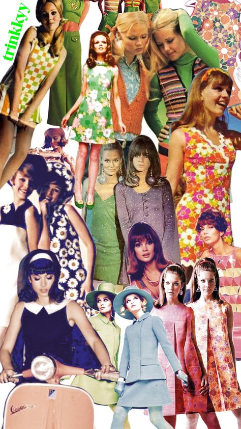 1960s fashion mini shift dress #1960s #shiftdress #minidress #retrofashion #retro #vintagefashion #vintage #styleinspo #style #sweet Retro Shift Dress, 1960s Moodboard, 60s Space Age Fashion, Fashion 1960s Women, Twiggy 1960s, Mod 60s Fashion, Nostalgia Fashion, 1968 Fashion, 1960s Mod Fashion