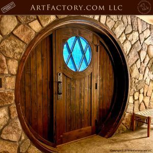 Historic Door Designs: Built In Original Hand And Craft The Hobbit House, Earthen Home, Historic Doors, American Craftsman Style, Hobbit Door, Casa Hobbit, Hobbit Hole, American Craftsman, Yellow Doors