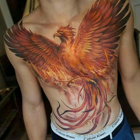 Chest And Back Tattoo, Phoenix Tattoo For Men, Small Phoenix Tattoos, Phoenix Bird Tattoos, Phönix Tattoo, Phoenix Tattoos, Phoenix Tattoo Design, Boho Styl, Initial Tattoo