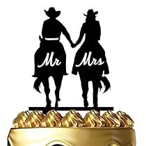 Horse Riding Couple, Cowboy Groom, Western Wedding Cakes, Horse Couple, Couple Cake Topper, Couple Cake, Funny Wedding Cakes, Funny Wedding Cake Toppers, Wedding Cake Toppers Unique