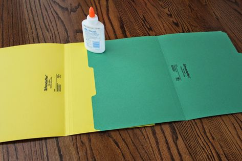 Privacy Folders, Desk Privacy, Folder Diy, Manila Folder, Office Folder, Cheap Desk, Classroom Desk, Cardboard Storage, Desk Dividers