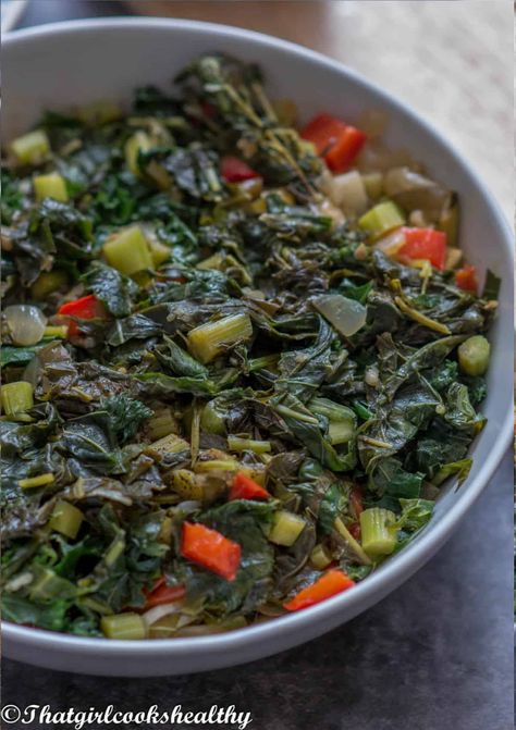 Jamaican Callaloo Recipe, Callaloo Recipe, Steamed Cabbage, Jamaican Cuisine, Jamaican Dishes, Jamaican Recipes, Caribbean Recipes, Greens Recipe, Sweet And Spicy