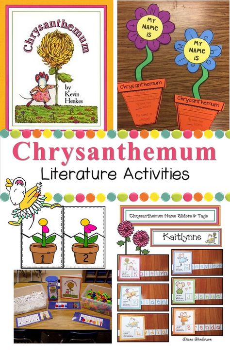 Chrysanthemum Preschool Activities, Chrysanthemum Activities 2nd, Chrysanthemum Crafts Preschool, Chrysanthemum Read Aloud Activities, Chrysanthemum Book Activities Free, Chrysanthemum Story Activities, Chrysanthemum Kindergarten Activities, Chrysanthemum Activities First Grade, Kindergarten Read Alouds First Week