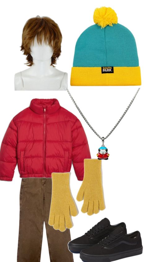 South Park Cosplay, Style South Park, First Week Of School Ideas, South Park Anime, Pretty Halloween Costumes, Duo Halloween Costumes, Holloween Costume, Eric Cartman, Trendy Halloween Costumes