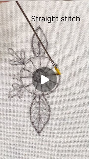 3d Embroidery Flowers Tutorial, Embroidery Flowers Tutorial, Simple Flower Embroidery, Flower Embroidery Tutorial, Embroidery Journal, Beautiful Embroidery Designs, Hand Embroidery Flower Designs, Simple Hand Embroidery Patterns, Beautiful Flower Designs