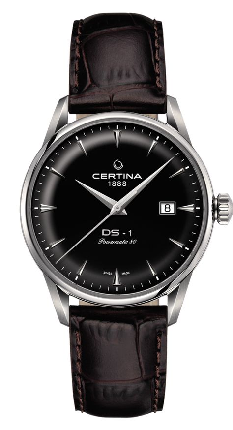 Certina Watches, Oris Aquis, Hamilton Watch, Tissot Watches, Swiss Made Watches, Modern Watches, Brown Leather Strap, Dive Watches, Swiss Watches