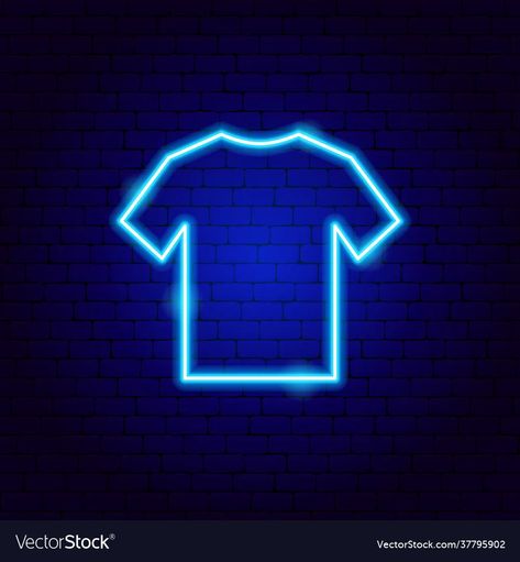 T-shirt neon sign vector image Neon Boutique, Neon Png, Neon Shirts, Neon Outfits, Insta Icon, Logo Design Art, Neon Light Signs, Draw On Photos, Dark Photography