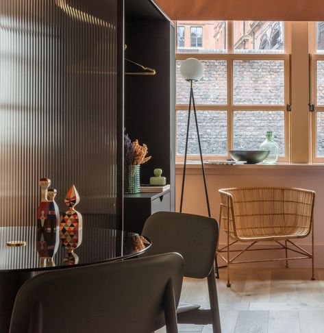 Gallery of Whitworth Manchester / Grzywinski+Pons - 13 Cafe Lounge, Manchester Hotels, Johnson House, Street Townhouse, Co Working Space, Manchester England, Hotel Interiors, Global Design, Low Ceiling