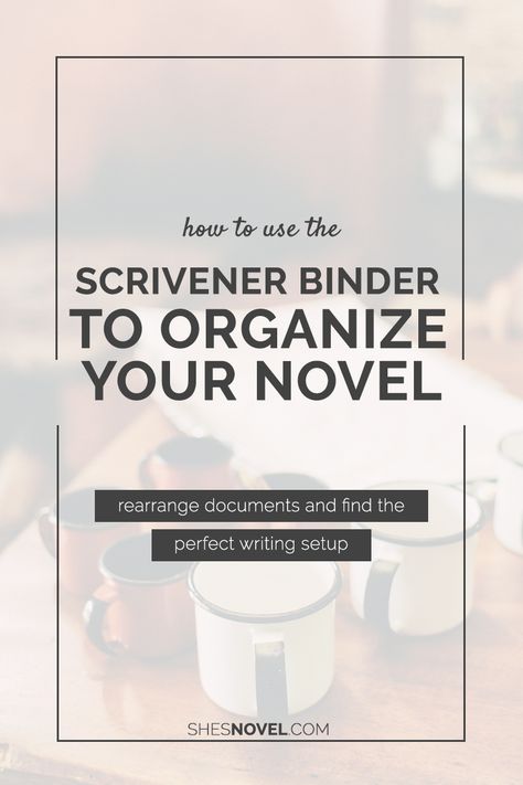 Welcome to week three of the Story Writing With Scrivener mini-series!  Thus far, we've talked about my top 10 reasons to start working with Scrivener and how to start a new novel project. This week, I'm taking you inside Scrivener for the first time by introducing you to the Scrivener Binder. The B Writing Software, Writers Notebook, Writing Crafts, Evernote, Writers Write, Writing Process, Book Writing Tips, Writing Workshop, Fiction Writing