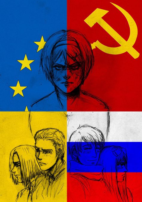 Ukraine 2014 by Myuricon Hetalia Ukraine, Ukraine Hetalia, Hetalia Russia, Hetalia Funny, Hetalia Characters, Hetalia Fanart, Hetalia Axis Powers, Axis Powers, Country Art