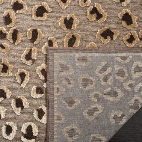 Rich and textural, the Paradise Rug Collection displays a myriad of beautiful raised designs, accentuated in a plush cut pile lending artful dimension to it's chenille loop pile ground. Power-loomed in Belgium, these high style rugs are crafted of organic viscose yarns for the lustrous sheen of finely woven silk carpets. Care Instructions: Vacuum Without Beater Bar Leopard Rug, Safavieh Rug, Viscose Rug, Silk Carpet, Rug Size Guide, Rug Brown, Area Rug Sizes, The Paradise, Accent Rug