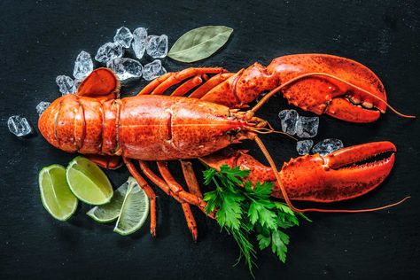 Live Lobster, How To Cook Liver, How To Cook Lobster, Food Art Photography, Lobster Meat, Lobster Recipes, Red Lobster, Flavored Water, Executive Chef