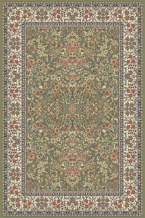 Rug Ancient Garden 57078-4444 Green/Ivory - NW Rugs & Furniture Vintage Rug 1stdibs, Authentic Vintage Rug, Indian Carpet Design, Ancient Garden, Motifs Art Nouveau, Indian Carpet, Dynamic Rugs, Persian Pattern, Rugs Usa