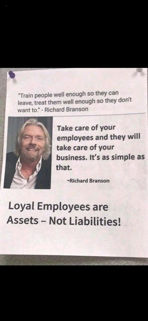 Loyal employees are asset not liability Loyal Employee Quotes, Handbook Design, Employee Quotes, Words To Live By Quotes, Employee Handbook, Speak Life, Richard Branson, Manifestation Board, Care About You