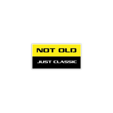 Not Old Just Classic, Bike Stickers Design Ideas, Car Sticker Ideas, Bike Logos Design, Cool Car Stickers, Auto Sticker, Automotive Logo Design, Instagram Design Creative, Bike Logo