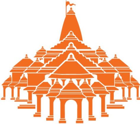 Ayodhya Ram Mandir Illustration, Temple Painting Design, Ram Mandir Decoration Ideas, Ram Mandir Theme Rangoli, Ram Mandir Sketch, Ram Mandir Drawing, Ram Mandir Rangoli, Ram Aayenge, Rangoli Poster