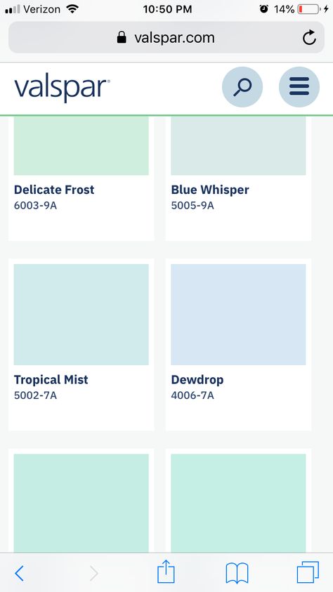 Tropical Mist Valspar, House Paint, Paint Colors For Home, House Painting, Mist, Paint Colors, Paint, Bedroom, Color