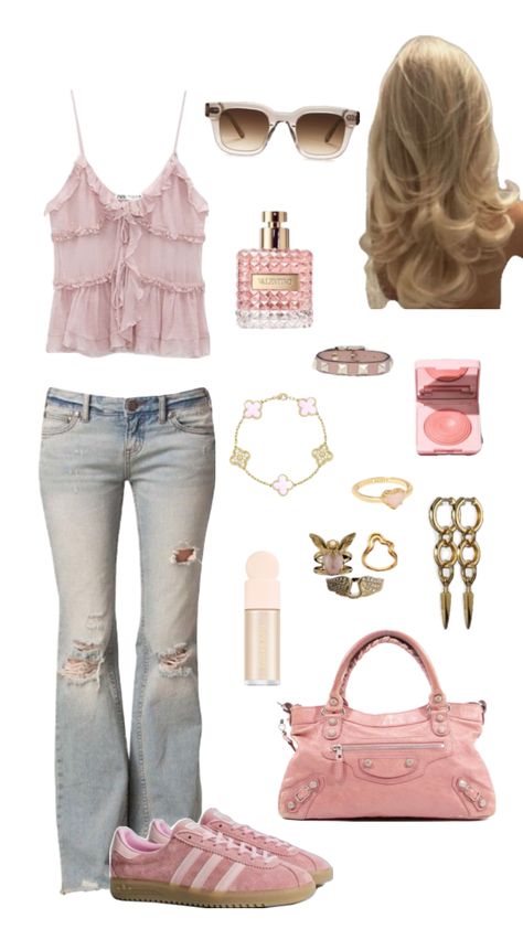 #basic #stockholmstyle #winter #stargirl #fyp #makeup #inspo #summer #pink Pink Stockholm Style, Flowy Tops Outfit, Stockholm Winter, Stockholm Aesthetic, Style Inspo Summer, Shoes Outfit Fashion, Stockholm Style, Cute Preppy Outfits, Easy Trendy Outfits